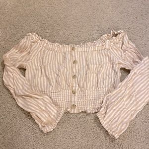 Off the shoulder top